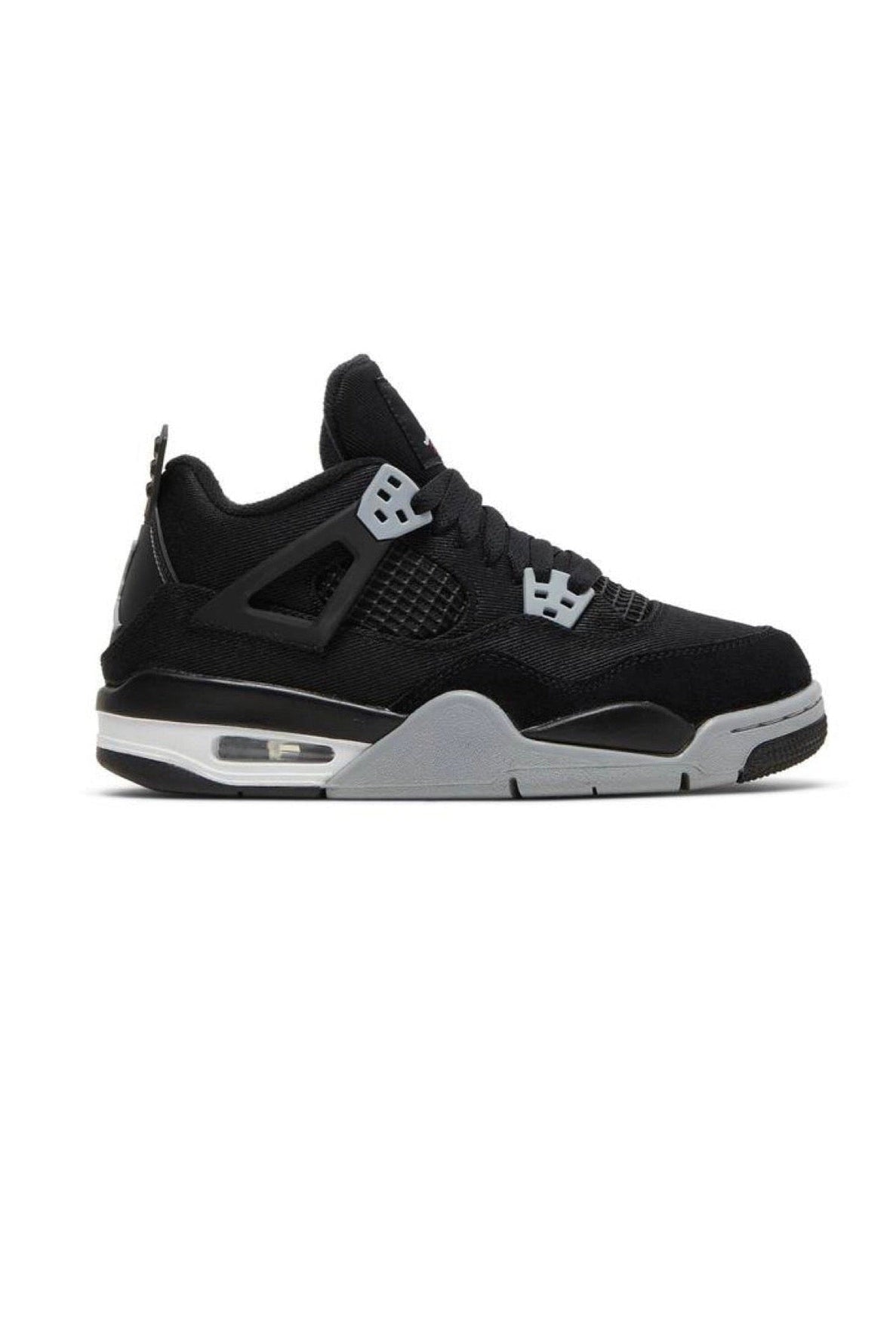 Jordan 4 Retro "Black Canvas" (GS)