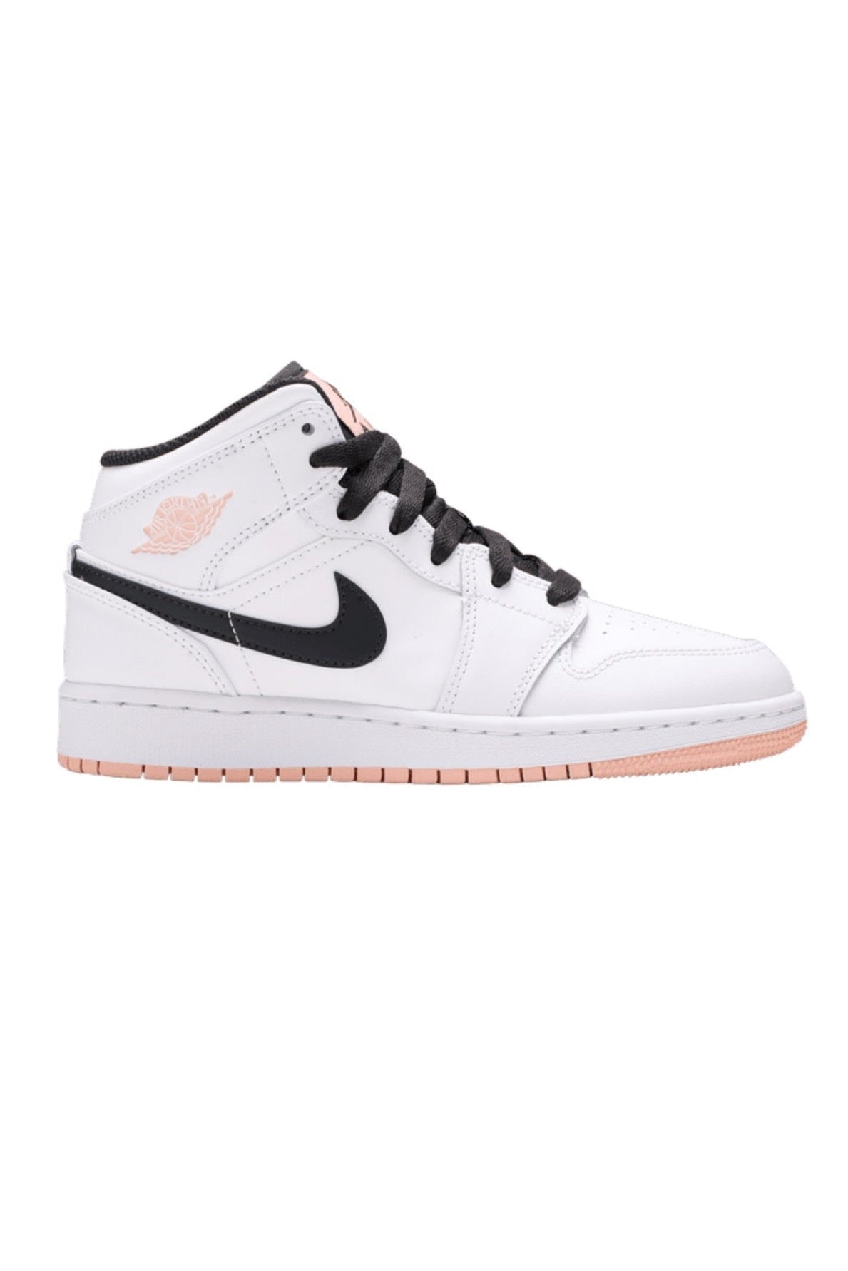 Jordan 1 Mid "White Arctic Orange" (GS)