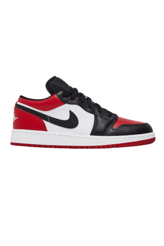 Jordan 1 Low "Bred Toe" (GS)