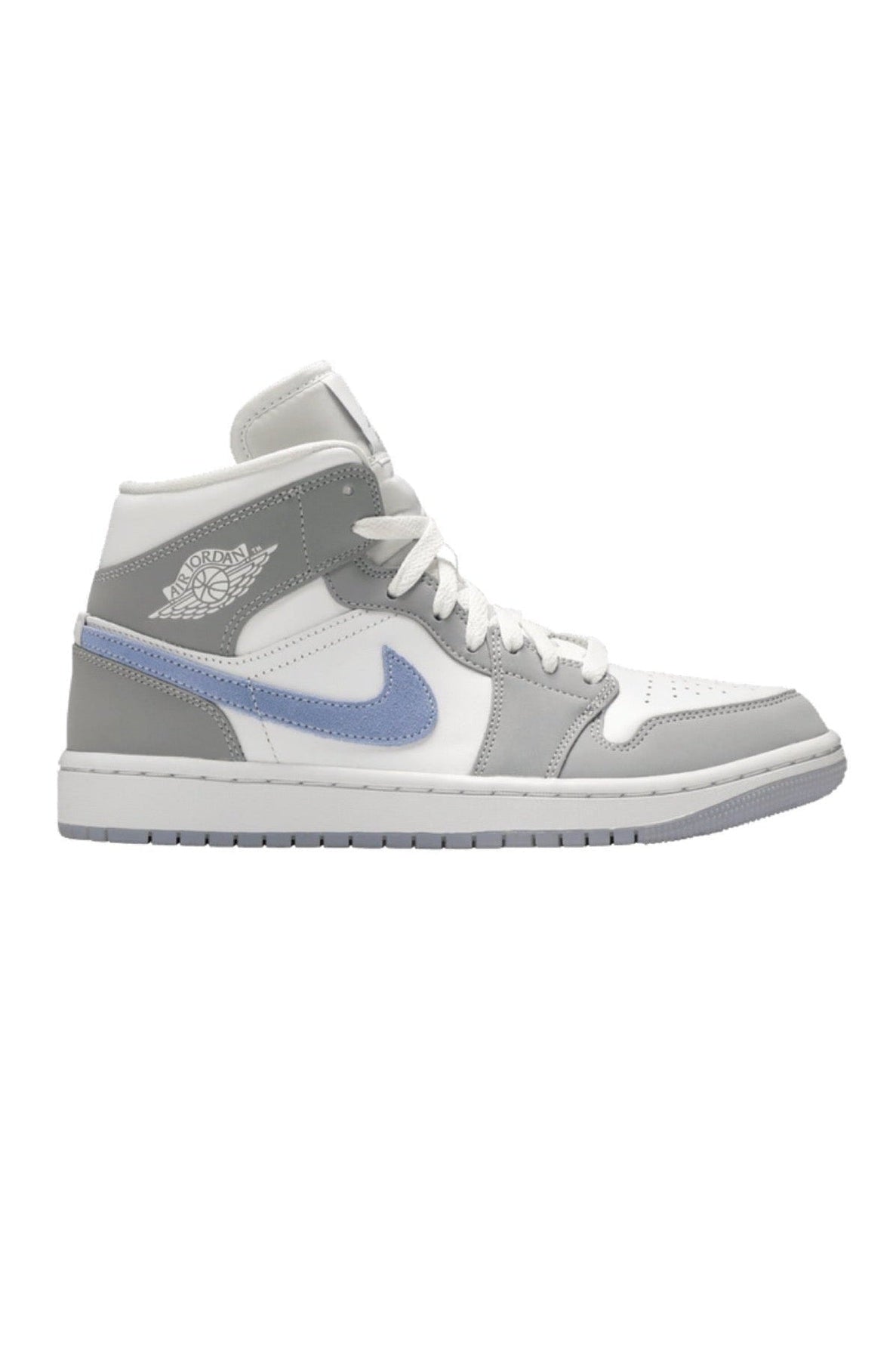 Jordan 1 Mid "Wolf Grey Aluminum" (W)